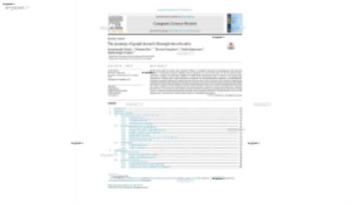 The journey of graph kernels through two decades